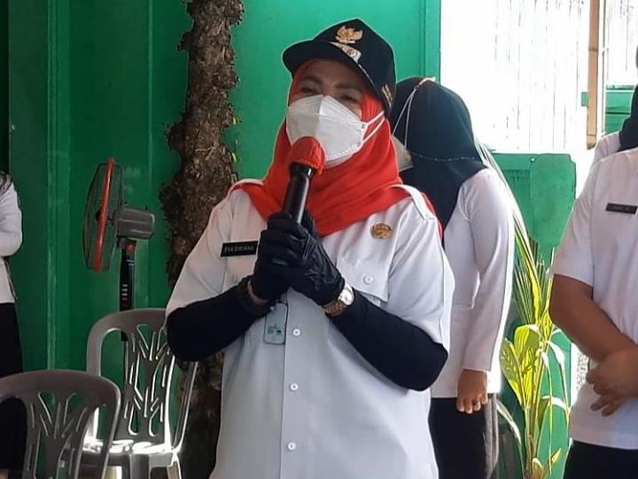 Eva Dwiana Tinjau 5 Titik Lokasi Vaksinasi COVID-19 Untuk Lansia
